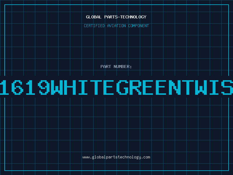 Aviation Part E1619WHITEGREENTWIST