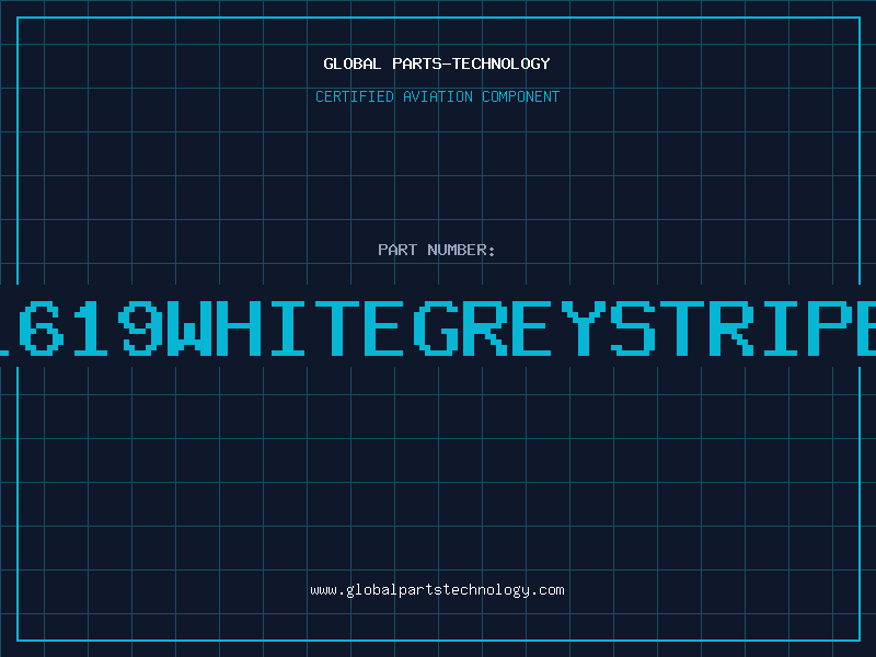 Aviation Part E1619WHITEGREYSTRIPEP