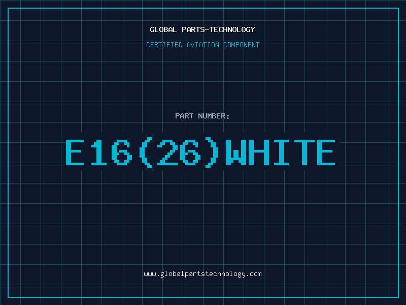 Aviation Part E1626WHITE