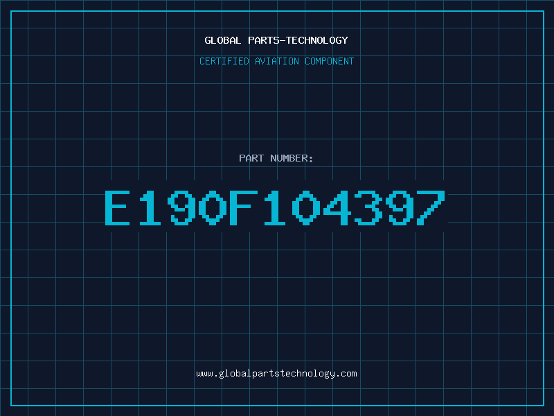Aviation Part E190F104397