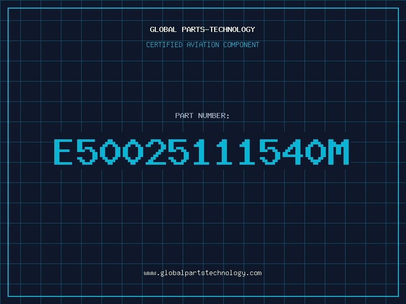 Aviation Part E50025111540M