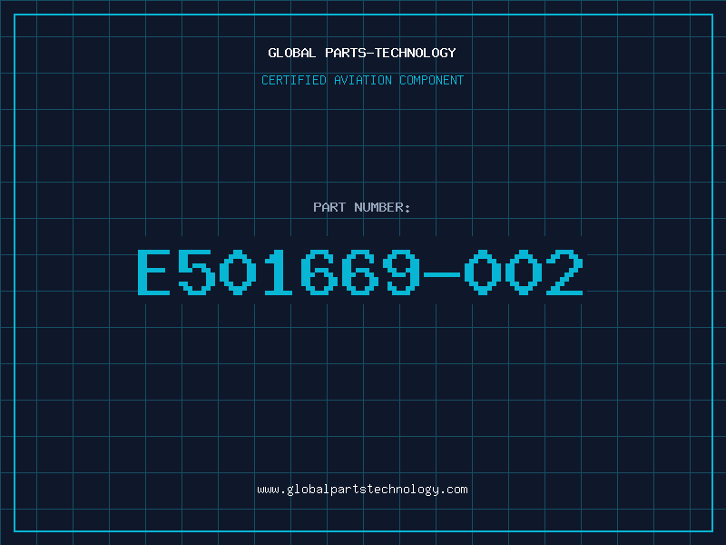 Aviation Part E501669-002