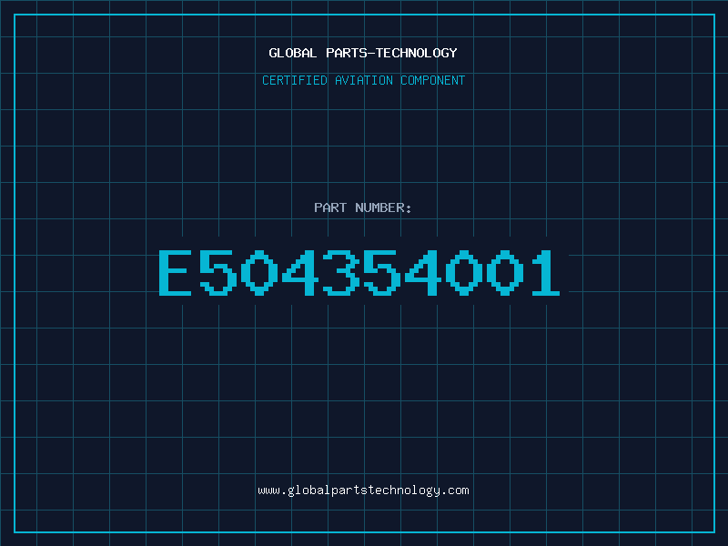 Aviation Part E504354001