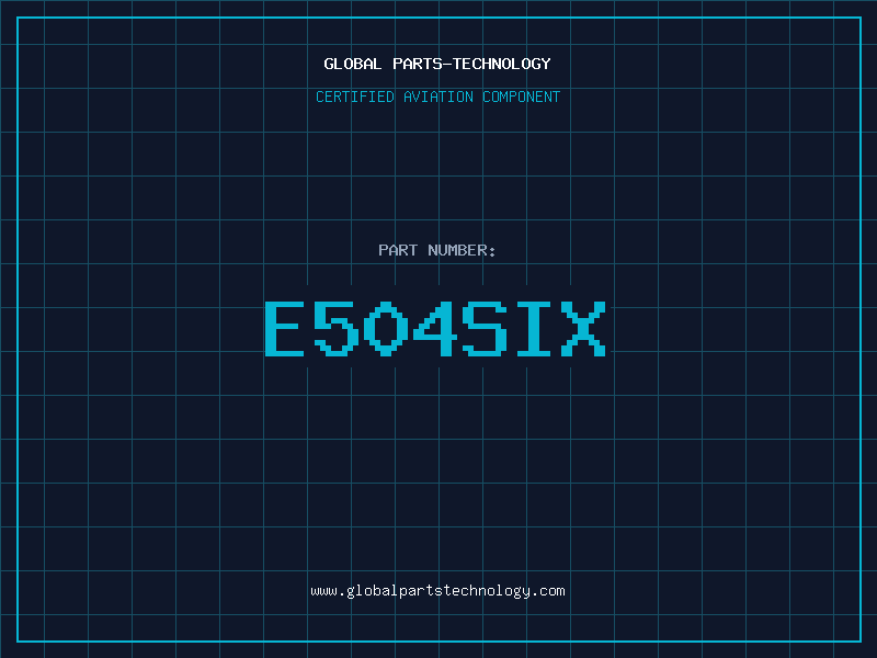 Aviation Part E504SIX