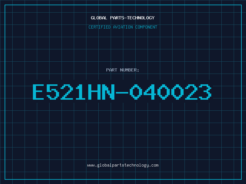 Aviation Part E521HN-040023