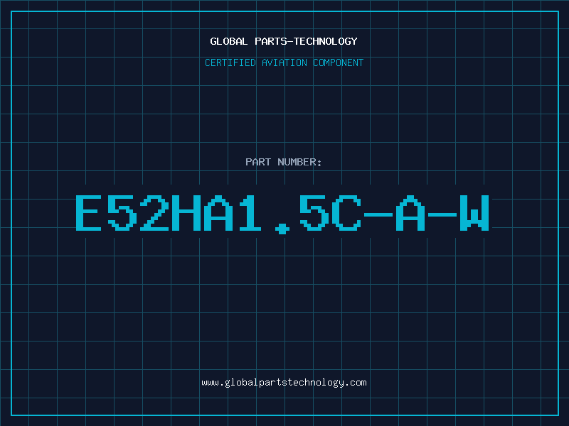 Aviation Part E52HA1.5C-A-W