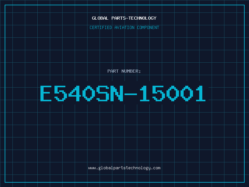 Aviation Part E540SN-15001