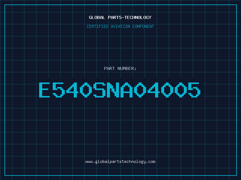 Aviation Part E540SNA04005