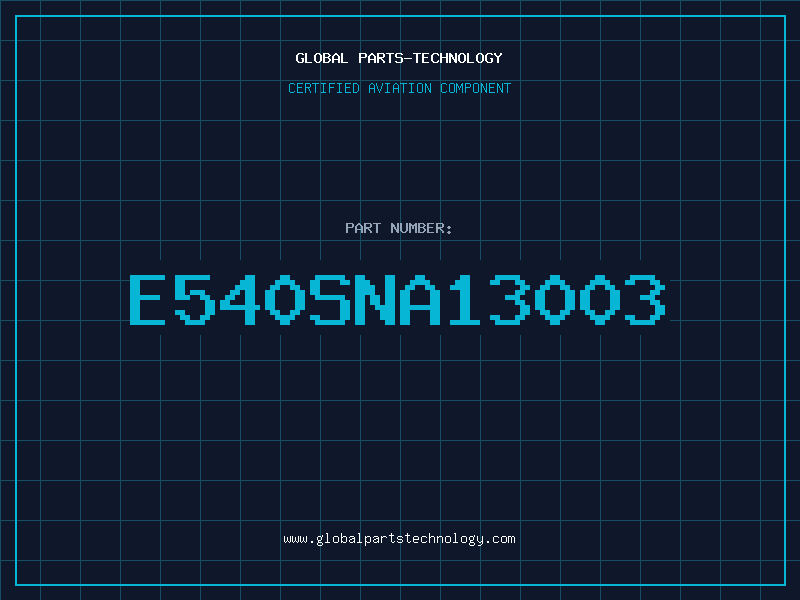 Aviation Part E540SNA13003