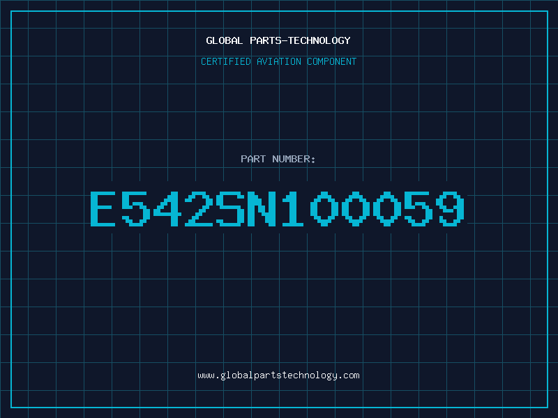 Aviation Part E542SN100059