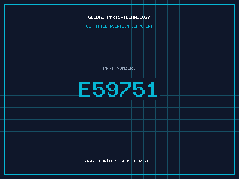 Aviation Part E59751
