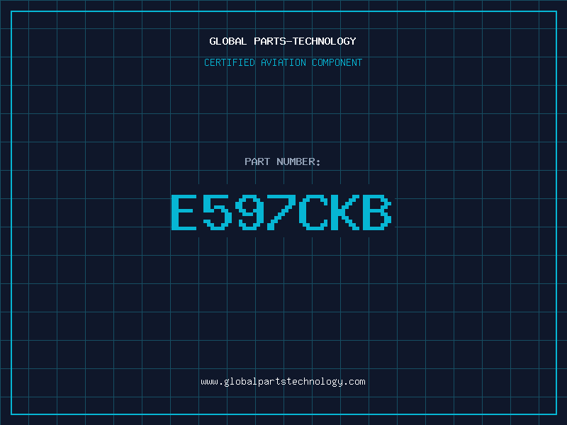 Aviation Part E597CKB