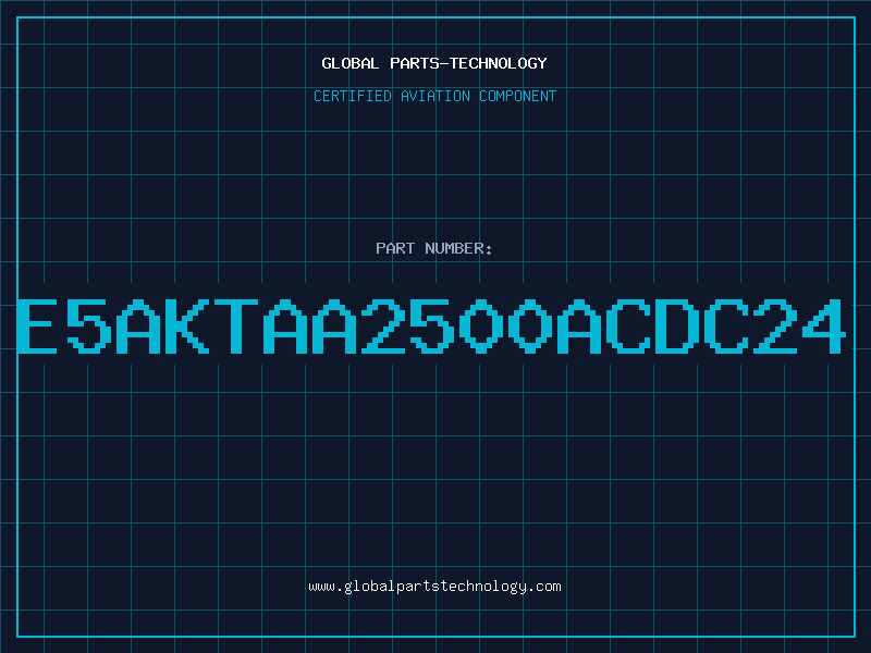 Aviation Part E5AKTAA2500ACDC24