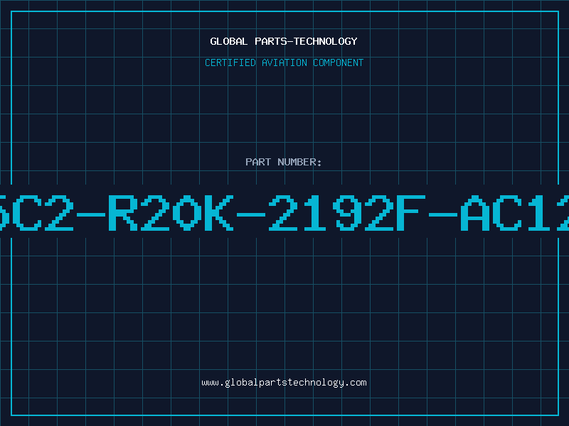 Aviation Part E5C2-R20K-2192F-AC120