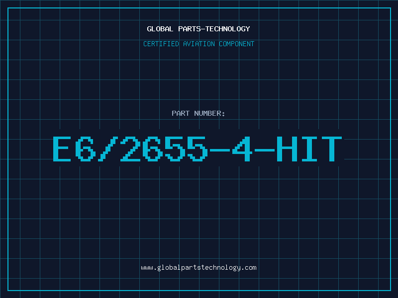 Aviation Part E6/2655-4-HIT