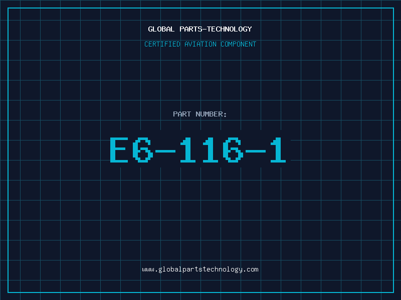 Aviation Part E6-116-1