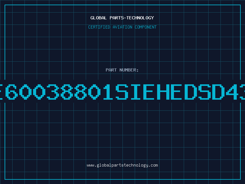 Aviation Part E60038801SIEHEDSD43