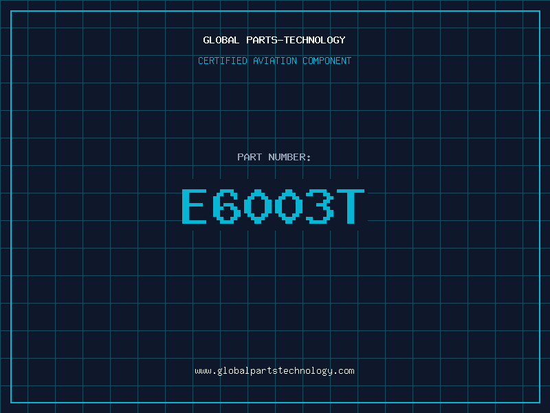 Aviation Part E6003T