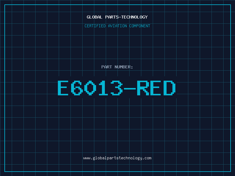 Aviation Part E6013-RED