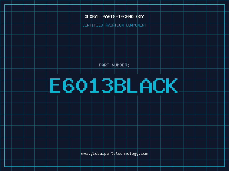 Aviation Part E6013BLACK