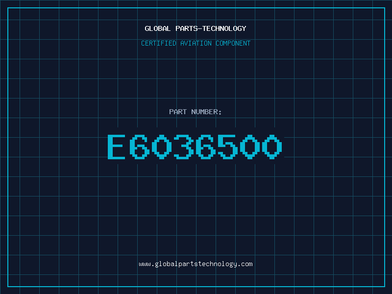 Aviation Part E6036500
