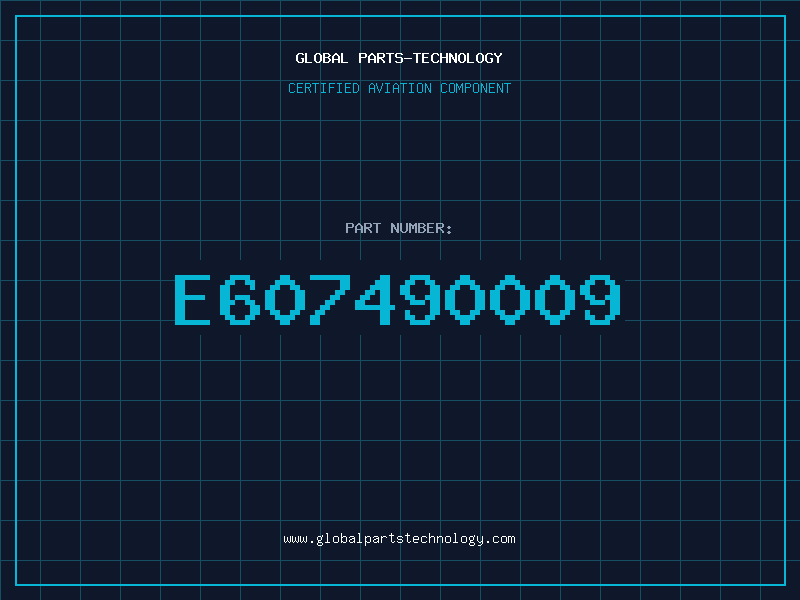 Aviation Part E607490009