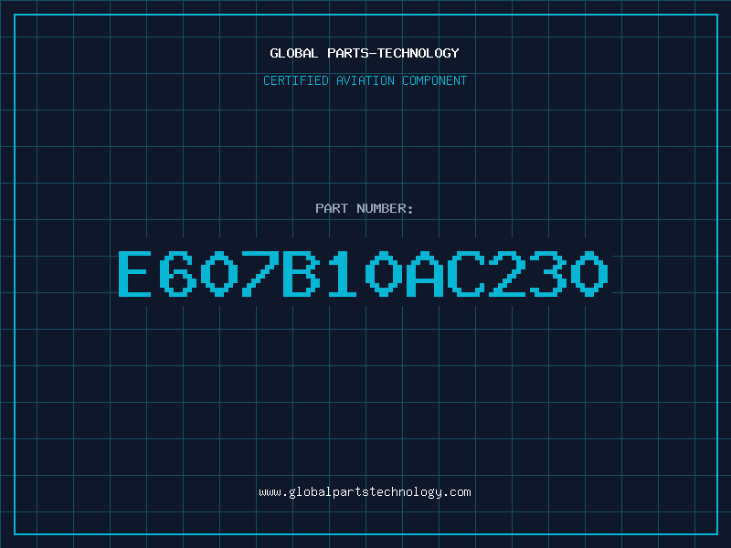Aviation Part E607B10AC230