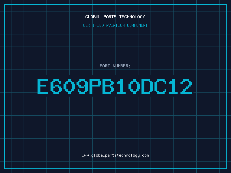 Aviation Part E609PB10DC12