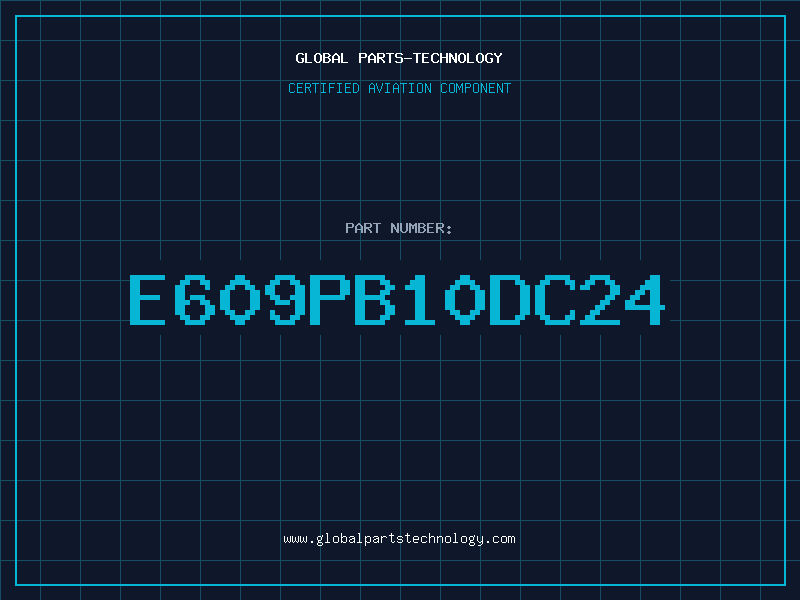Aviation Part E609PB10DC24
