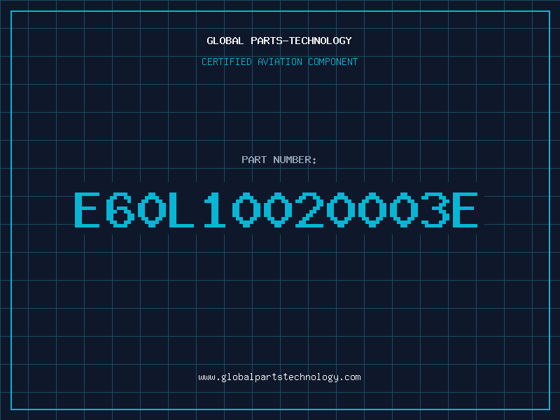 Aviation Part E60L10020003E
