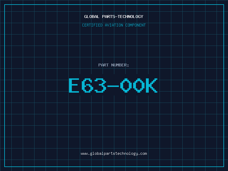 Aviation Part E63-00K