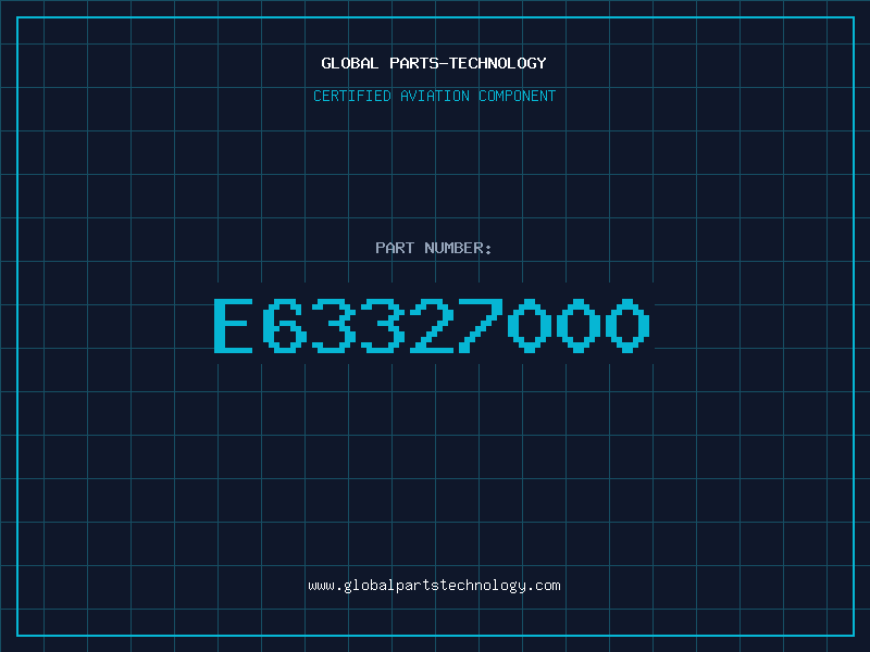 Aviation Part E63327000