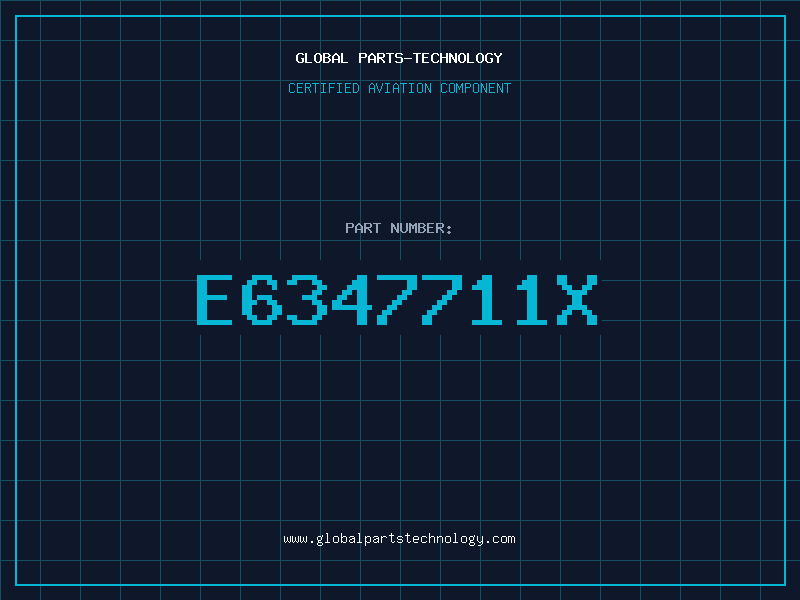 Aviation Part E6347711X