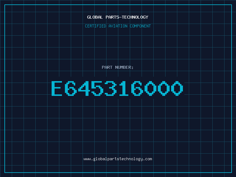 Aviation Part E645316000