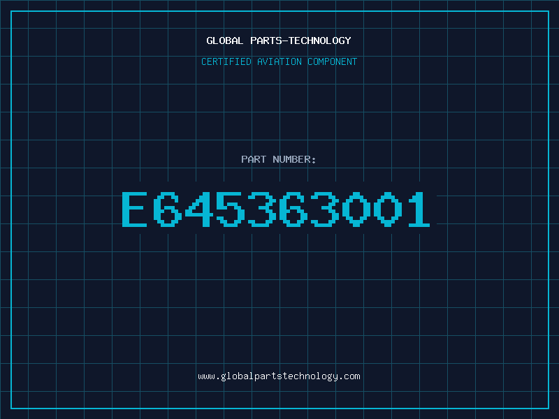 Aviation Part E645363001