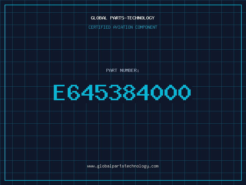 Aviation Part E645384000