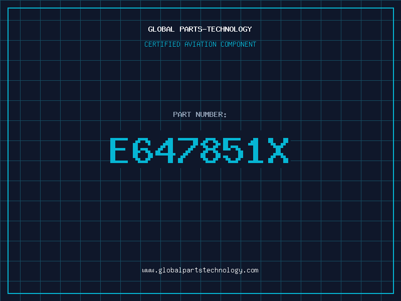 Aviation Part E647851X