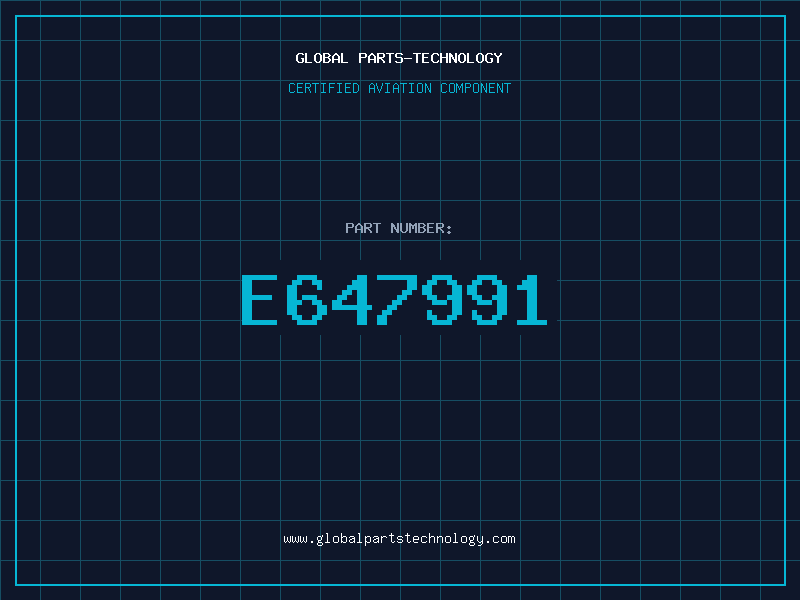 Aviation Part E647991