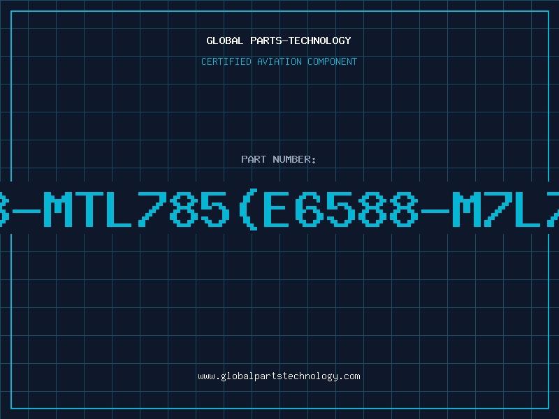 Aviation Part E6588-MTL785(E6588-M7L785-L