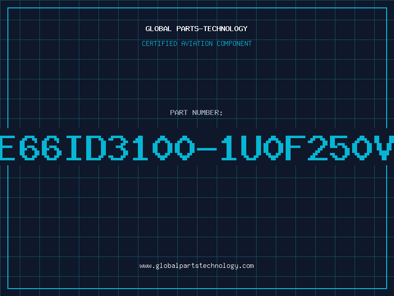Aviation Part E66ID3100-1U0F250V