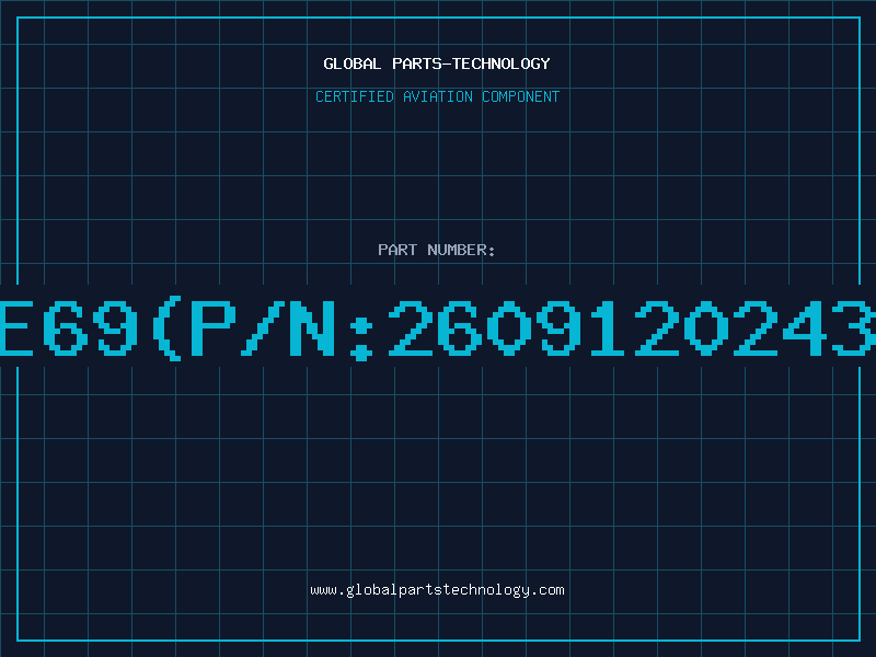 Aviation Part E69(P/N:2609120243