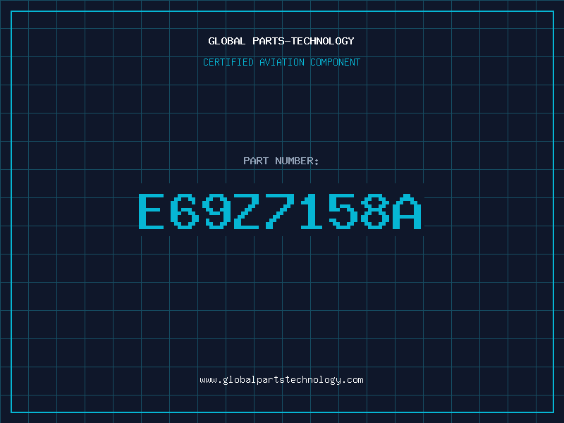 Aviation Part E69Z7158A