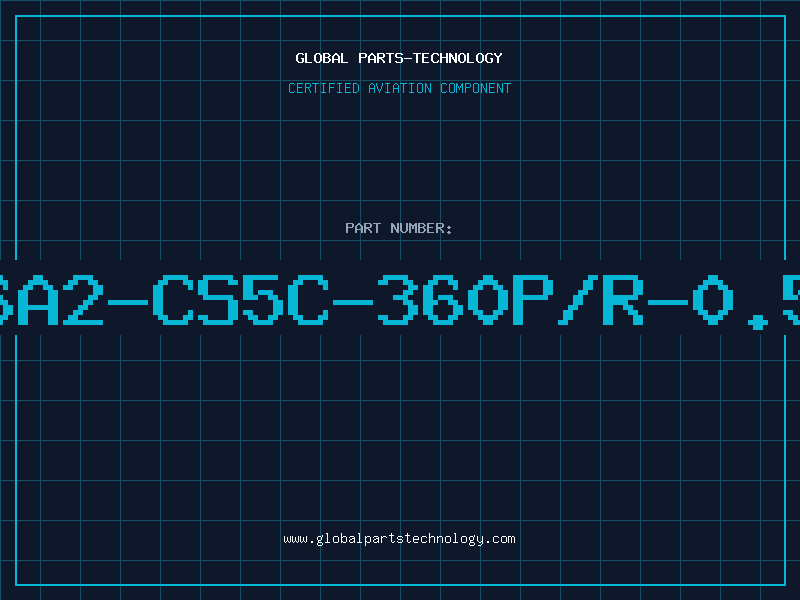 Aviation Part E6A2-CS5C-360P/R-0.5M