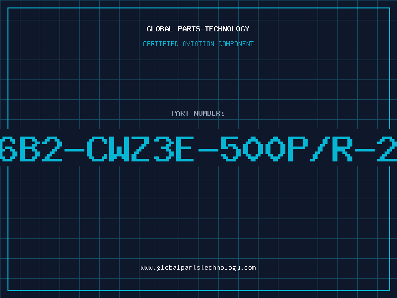 Aviation Part E6B2-CWZ3E-500P/R-2M