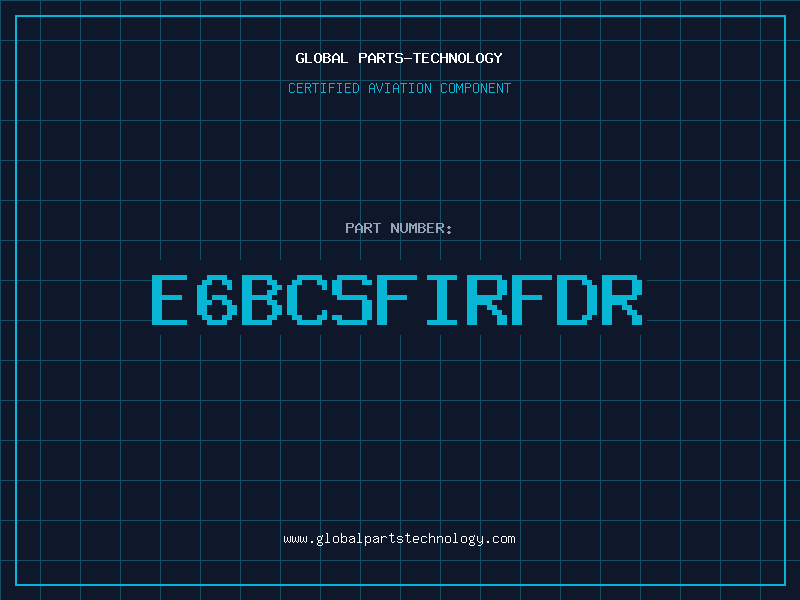 Aviation Part E6BCSFIRFDR
