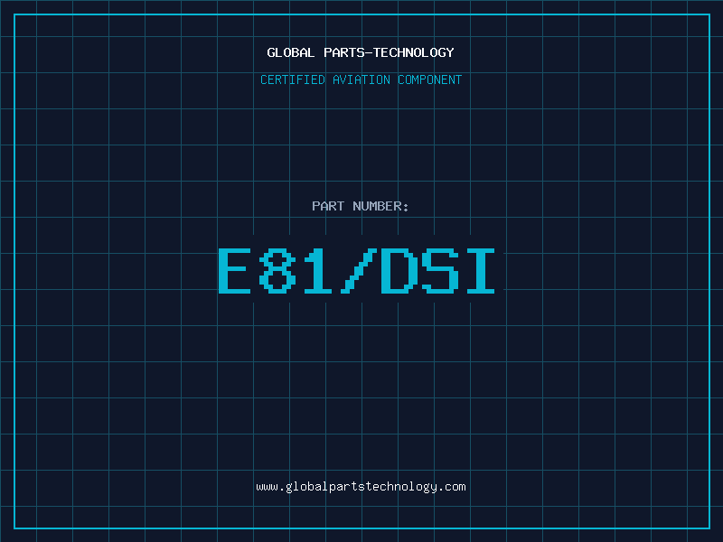 Aviation Part E81/DSI