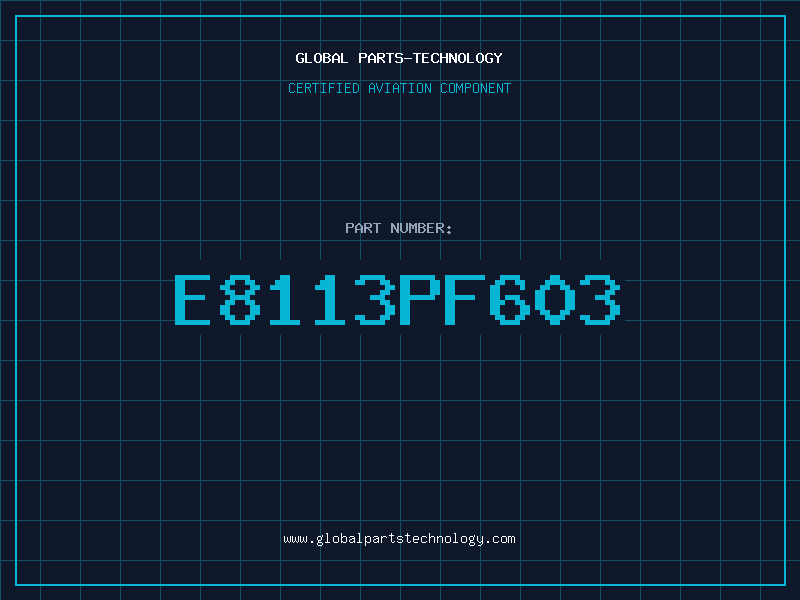 Aviation Part E8113PF603