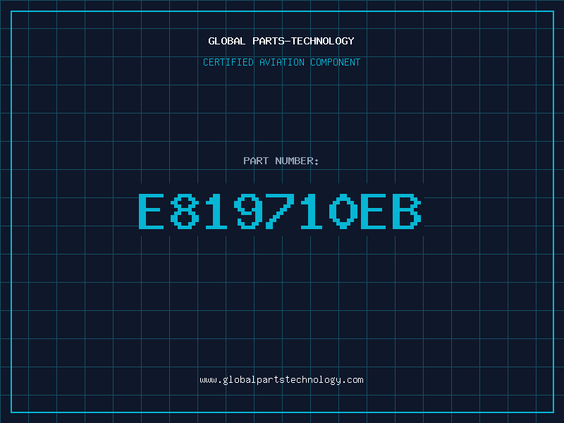 Aviation Part E819710EB