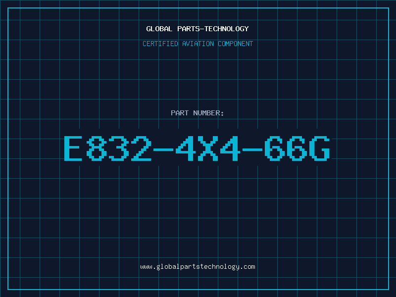 Aviation Part E832-4X4-66G