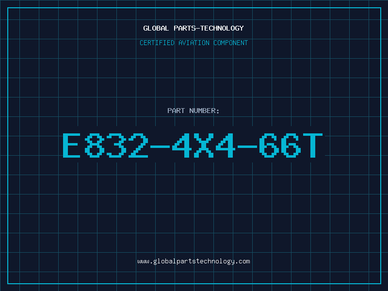 Aviation Part E832-4X4-66T